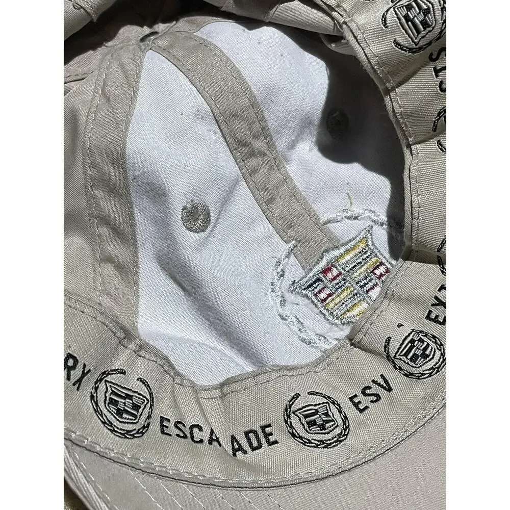 Cadilac Baseball Cap Hat Light Grey New Lot Of 3